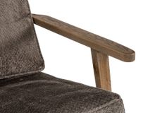 Fauteuil OSAKA - Massief Eik / Taupe MXF-294-000001