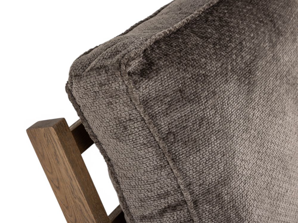 Fauteuil OSAKA - Massief Eik / Taupe MXF-294-000001