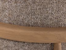 Eetkamerstoel BRANDON - Smoked Oak FDF-40-000017