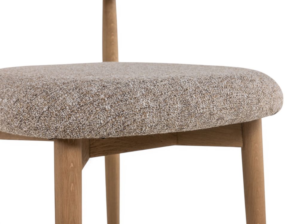 Eetkamerstoel BRANDON - Smoked Oak FDF-40-000017