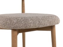 Eetkamerstoel BRANDON - Smoked Oak FDF-40-000017