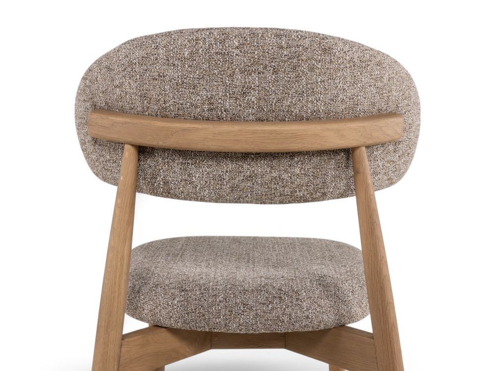 Eetkamerstoel BRANDON - Smoked Oak FDF-40-000017