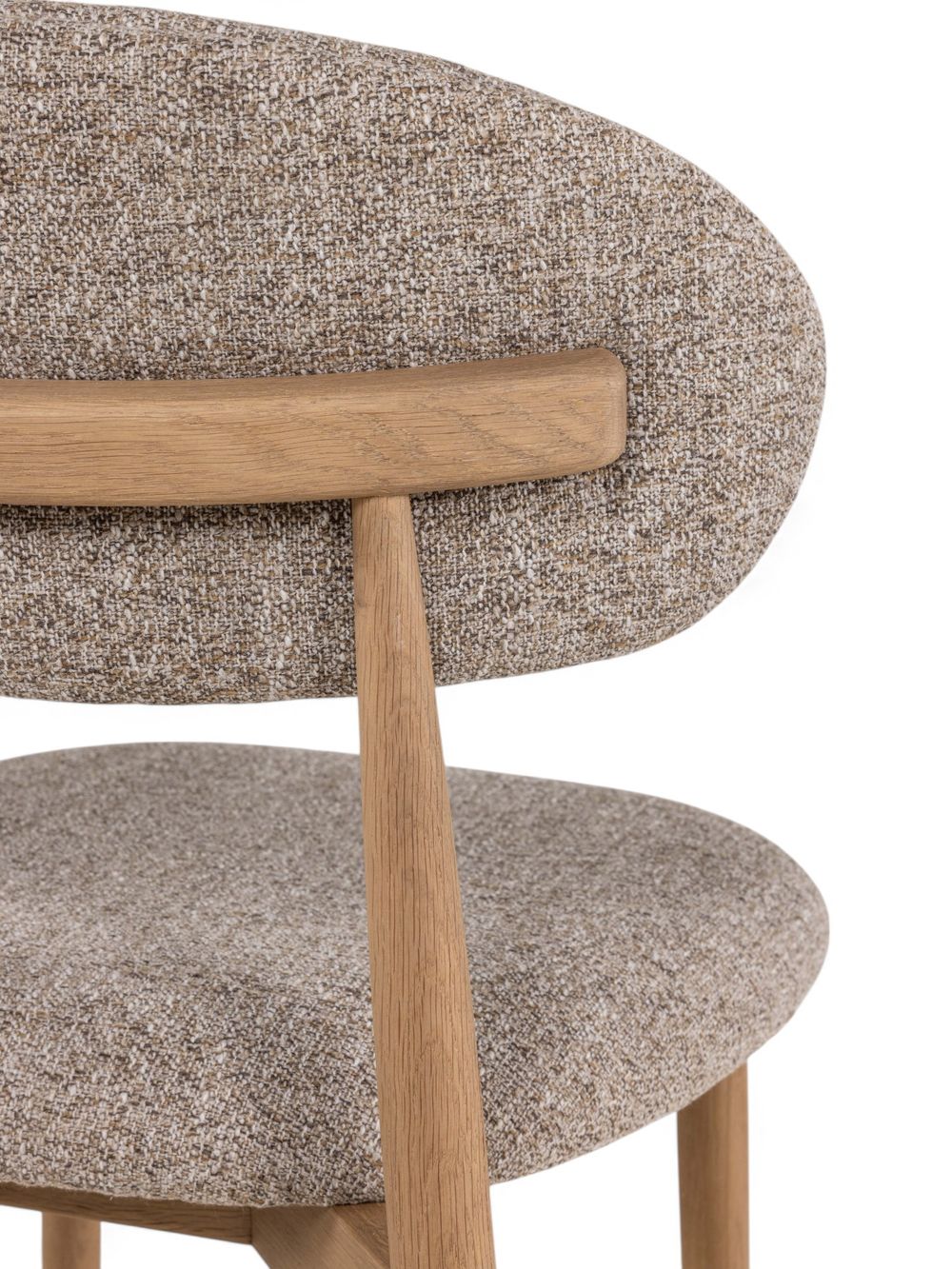 Eetkamerstoel BRANDON - Smoked Oak FDF-40-000017