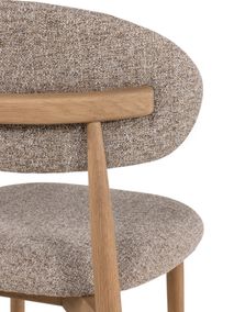 Eetkamerstoel BRANDON - Smoked Oak FDF-40-000017