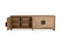 Eetkamerset PROVESANO - Mangohout look C-MXF-271-TZ