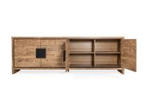 Eetkamerset PROVESANO - Mangohout look C-MXF-271-TZ
