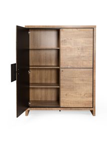 Eetkamerset PROVESANO - Mangohout look C-MXF-271-TZ