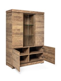 Eetkamerset ETNA - Old Teak C-EVA-4-TZ