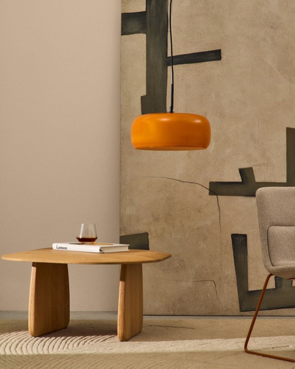 Hanglamp REIG - Blauw glas KAV L0100077CC13