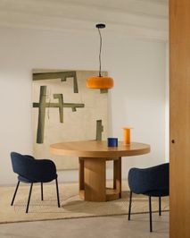 Hanglamp REIG - Blauw glas KAV L0100077CC13