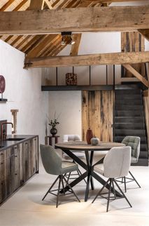 Draaibare barstoel BELL - Olijf HEH 48697OLI