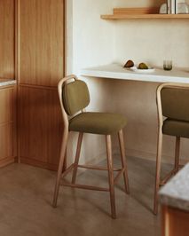 Barstoel HELDA - Groen Chenille KAV C0600039MY06H