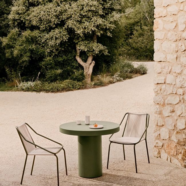 Tafel AIGUABLAVA - Beige cement