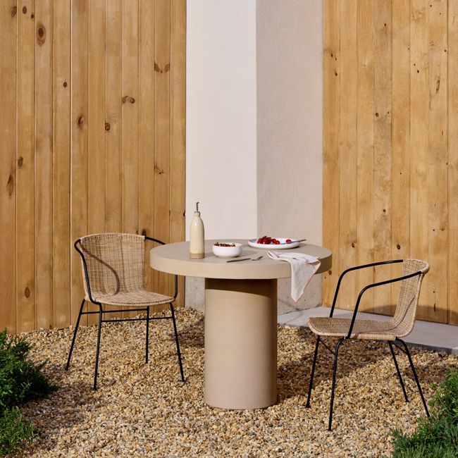 Tafel AIGUABLAVA - Beige cement