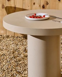 Tuintafel AIGUABLAVA - Beige cement KAV T00048PR39