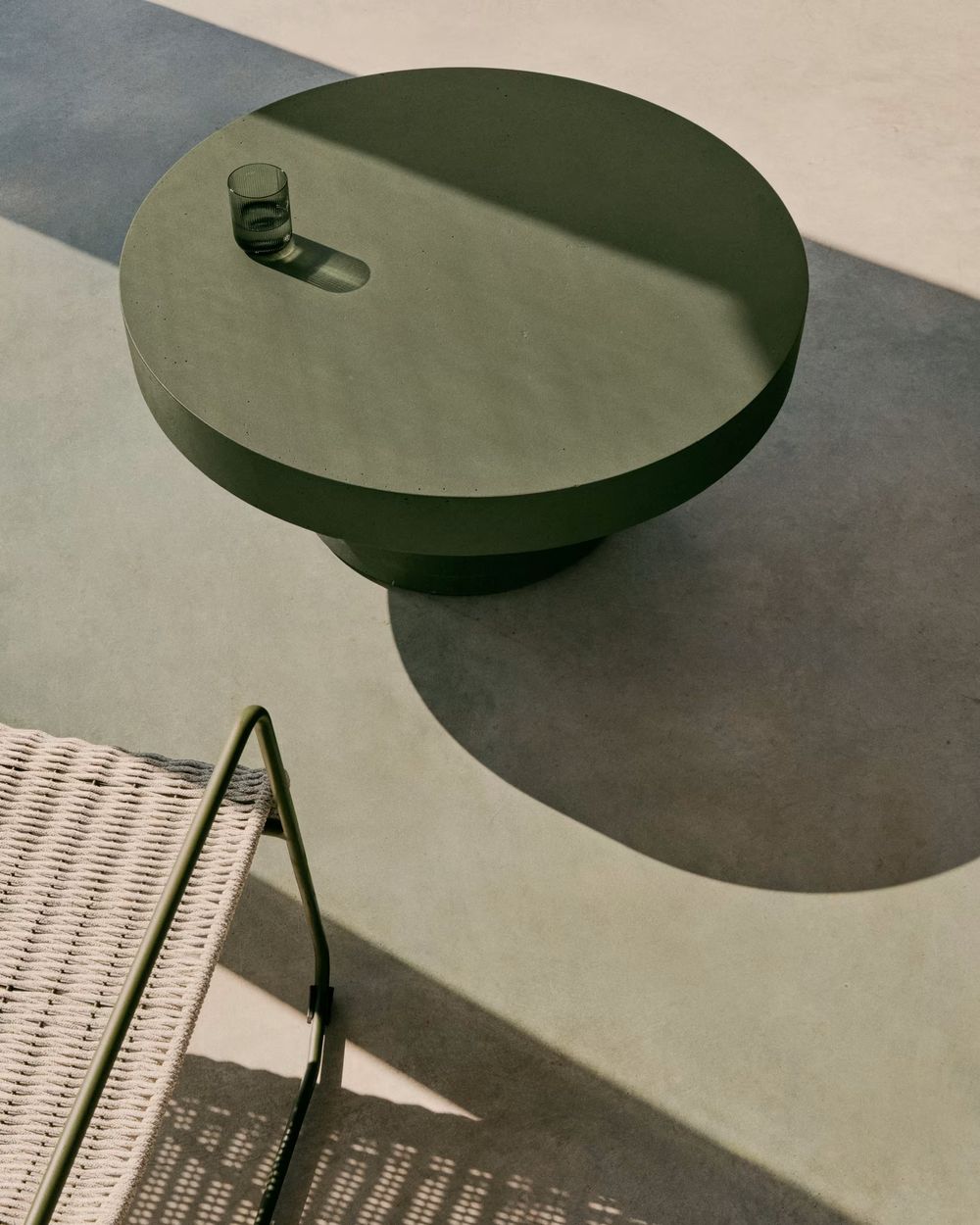 Salontafel AIGUABLAVA - Terracotta cement KAV T00049PR19