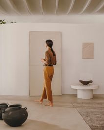 Salontafel AIGUABLAVA - Beige cement KAV J0300039PR05