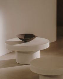 Salontafel AIGUABLAVA - Beige cement KAV J0300039PR05