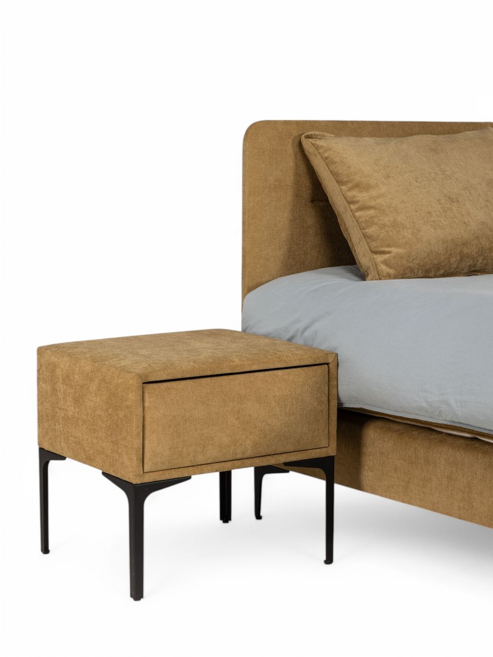 Boxspring incl. matras BASTILLE - Cognac SFD-82-000005-W33