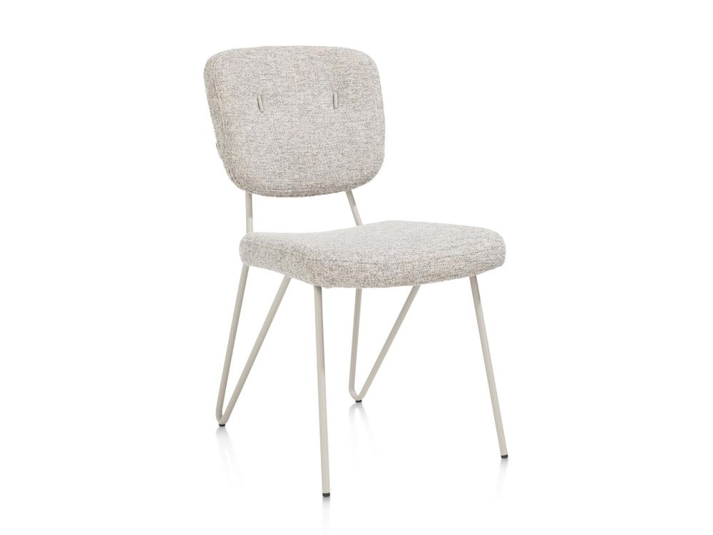 Eetkamerstoel JUNE - Silk Grey XOO 48905-GRY