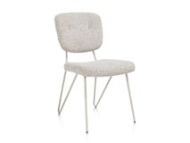 Eetkamerstoel JUNE - Silk Grey XOO 48905-GRY
