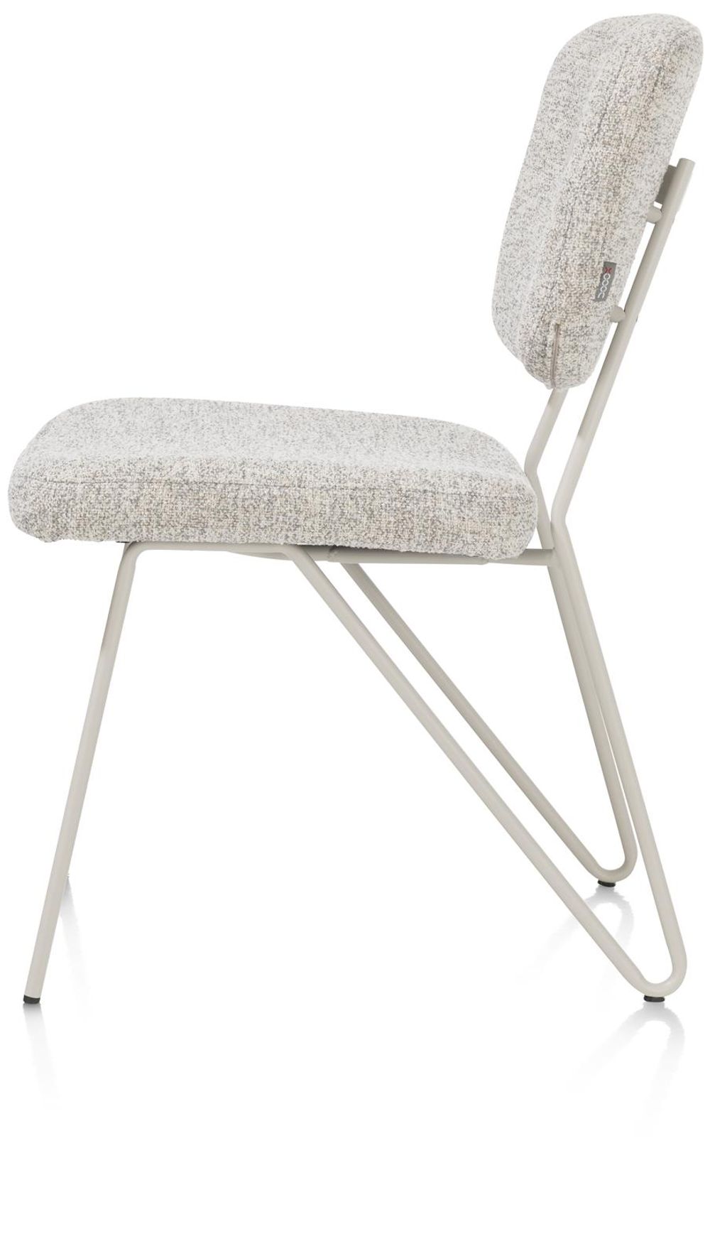 Eetkamerstoel JUNE - Silk Grey XOO 48905-GRY