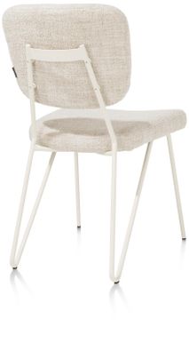 Eetkamerstoel JUNE - Nebbia / Crème XOO 48906-CRE