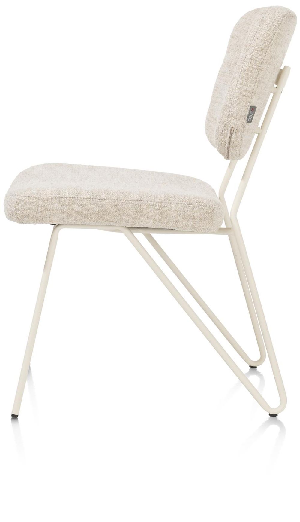 Eetkamerstoel JUNE - Nebbia / Crème XOO 48906-CRE