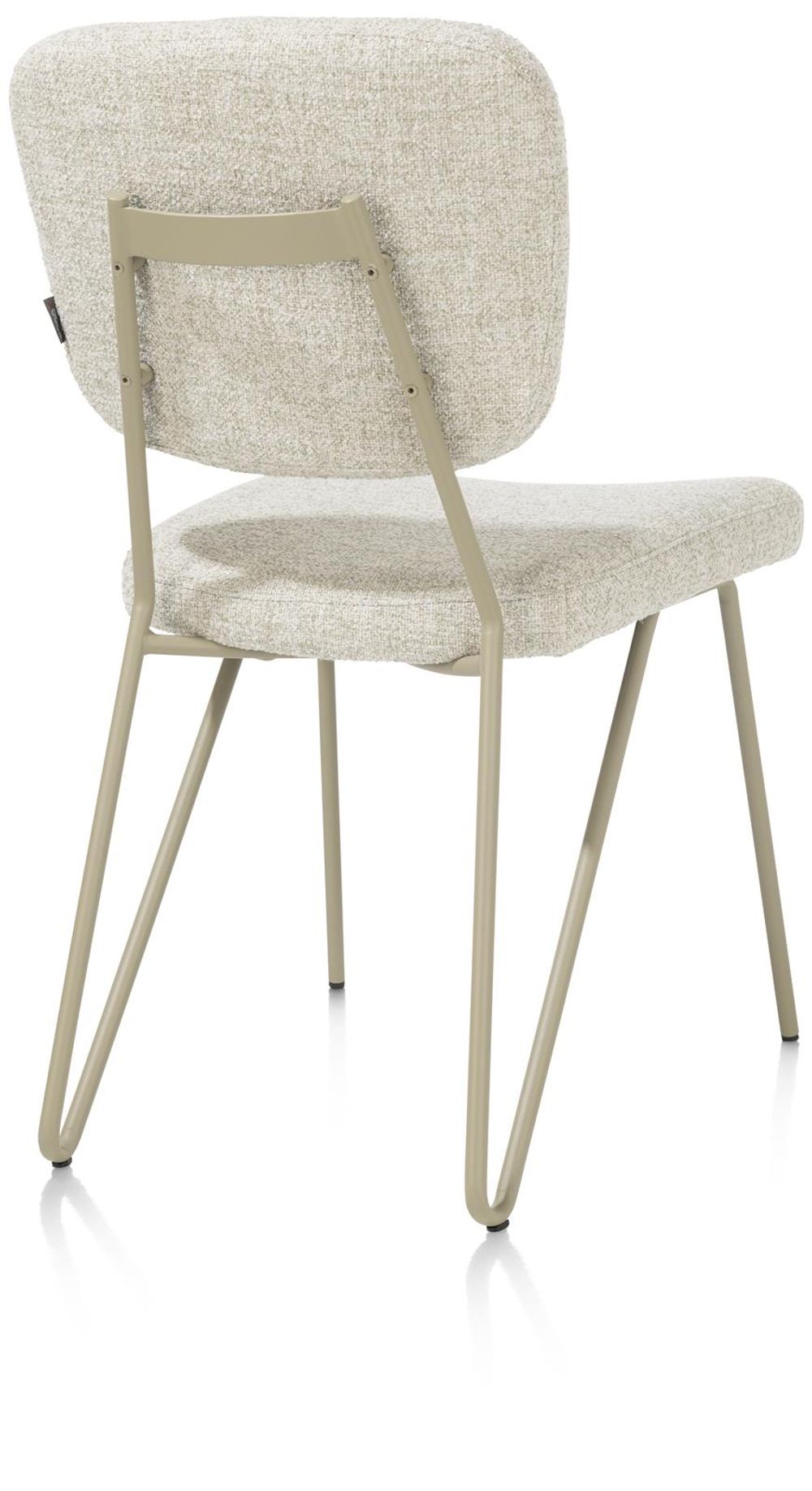 Eetkamerstoel JUNE - Grijs / Groen XOO 48904-GRN