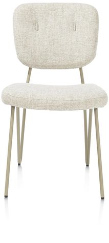 Eetkamerstoel JUNE - Grijs / Groen XOO 48904-GRN