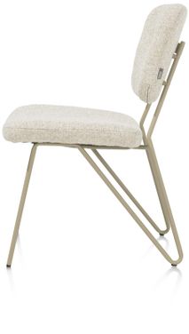 Eetkamerstoel JUNE - Grijs / Groen XOO 48904-GRN