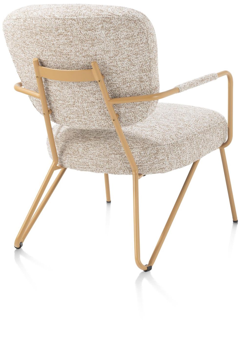 Fauteuil JUNE - Beige / Koper XOO 48502-2-LK-2022