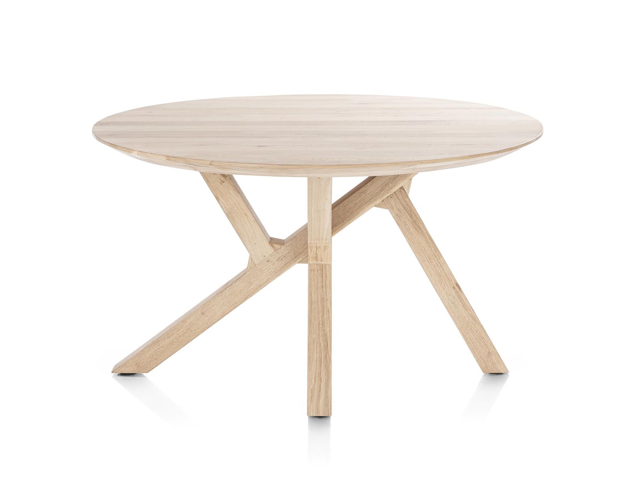 Eetkamertafel COSENZA - Massief eikenhout XOO 51912-NAT