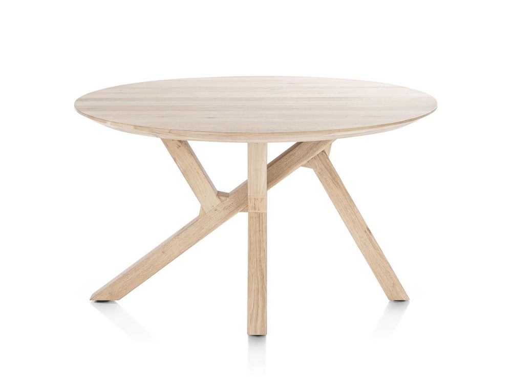 Eetkamertafel COSENZA - Massief eikenhout XOO 51912-NAT