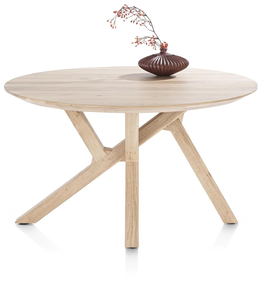 Eetkamertafel COSENZA - Massief eikenhout XOO 51912-NAT