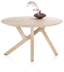 Eetkamertafel COSENZA - Massief eikenhout XOO 51912-NAT