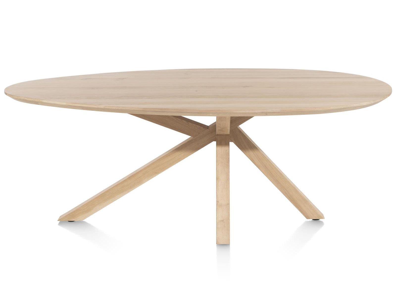 Eetkamertafel COSENZA - Massief Eikenhout XOO 51910-NAT