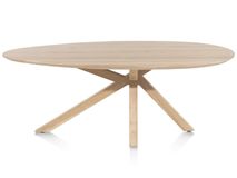 Eetkamertafel COSENZA - Massief Eikenhout XOO 51910-NAT