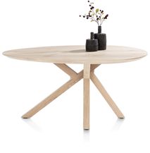 Eetkamertafel COSENZA - Massief Eikenhout XOO 51911-NAT