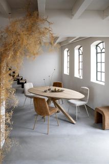 Eetkamertafel COSENZA - Massief Eikenhout XOO 51911-NAT