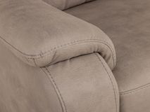 Set 2-zit en 2-zit met elektr. relaxen OTTO - Taup C-CAL-149-S1