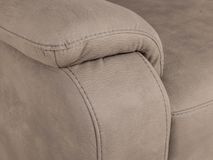 Set 2-zit en 2-zit met elektr. relaxen OTTO - Taup C-CAL-149-S1