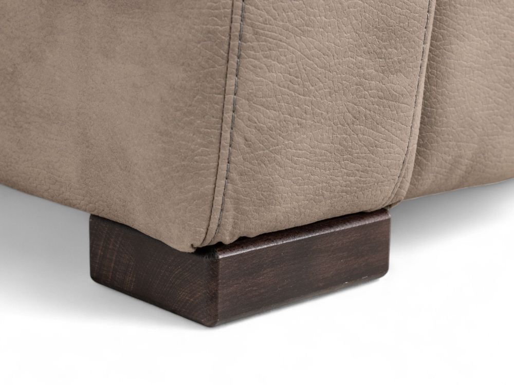 Set 2-zit en 2-zit met elektr. relaxen OTTO - Taup C-CAL-149-S1