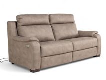 Set 2-zit en 2-zit met elektr. relaxen OTTO - Taup C-CAL-149-S1