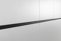 Eetkamerset TABU - Mat Zwart / Wit C-DFR-16-EK1