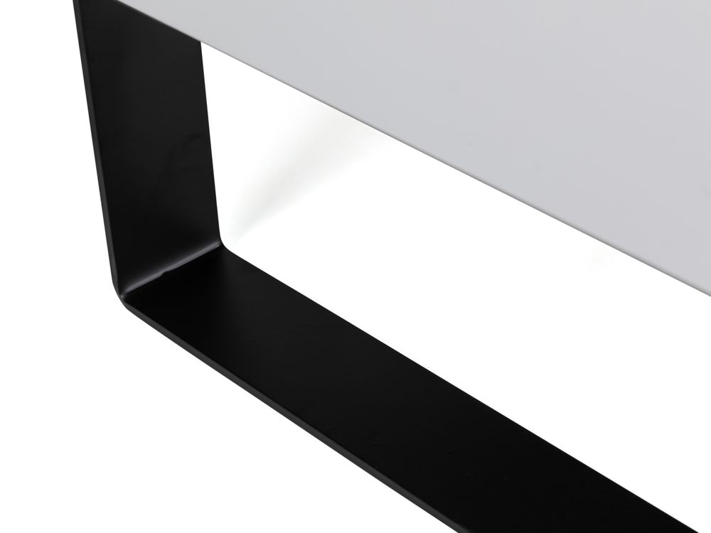 Eetkamerset TABU - Mat Zwart / Wit C-DFR-16-EK1