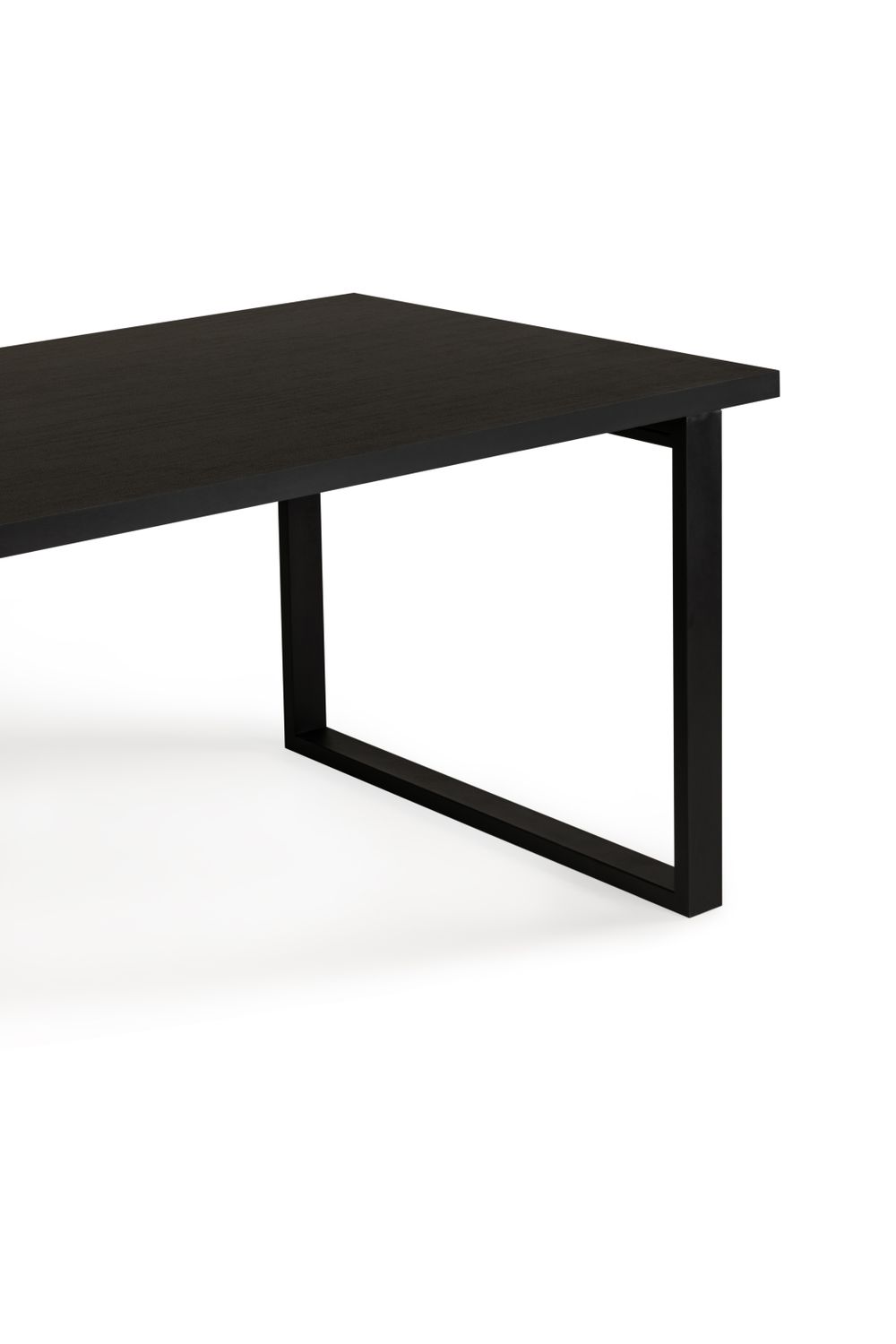 Eetkamerset TABU - Mat Zwart / Wit C-DFR-16-EK1