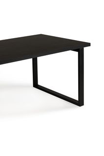 Eetkamerset TABU - Mat Zwart / Wit C-DFR-16-EK1