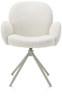 Draaibare armstoel JAXON - Brioni Kiezel XOO 48842-IVO