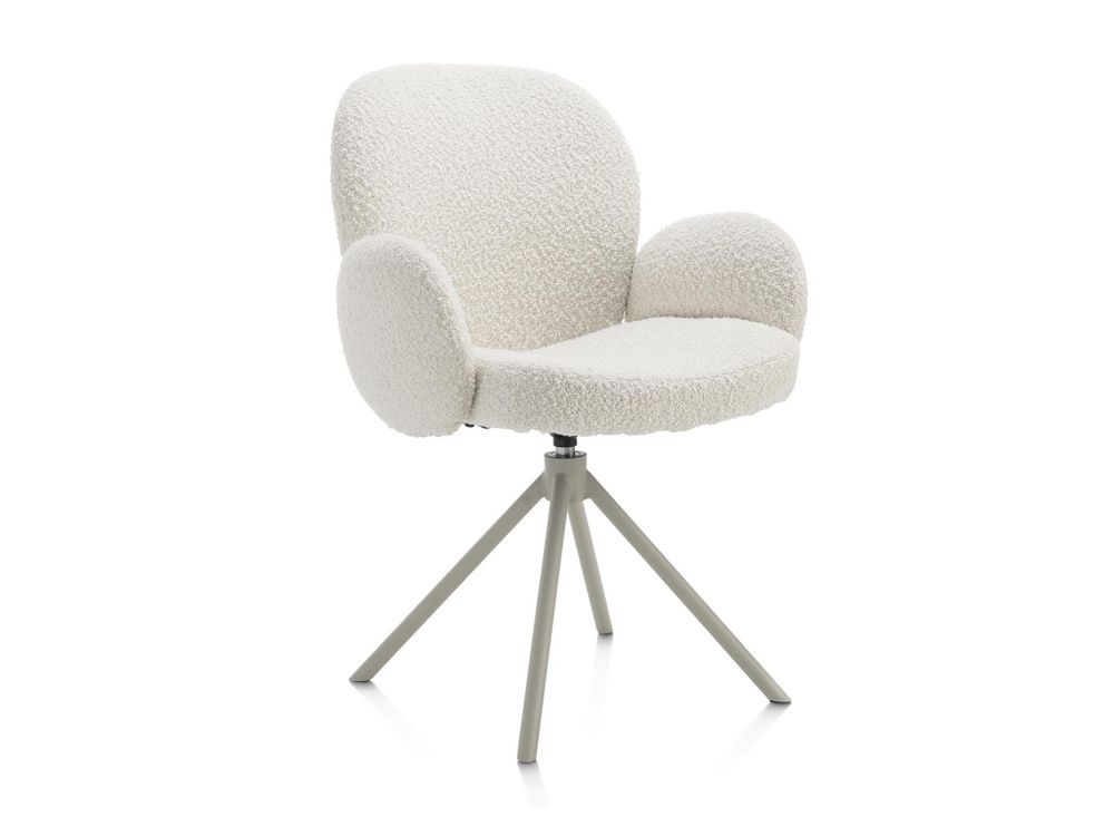 Draaibare armstoel JAXON - Brioni Kiezel XOO 48842-IVO